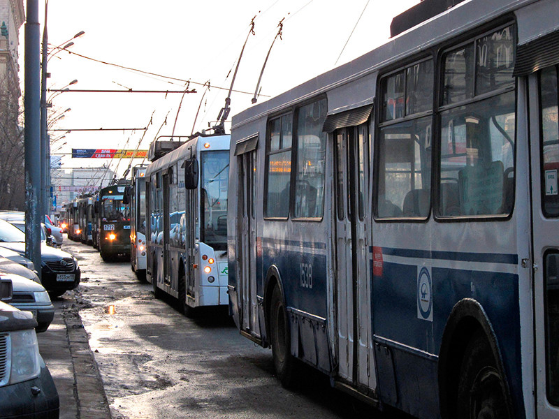 С Москве с 25 августа полностью прекратилось троллейбусное движение