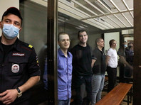 Вячеслав Крюков, Руслан Костыленков, Петр Карамзин и Дмитрий Полетаев (слева направо)санд