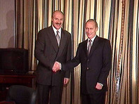 Владимир Путин и Александр Лукашенко, 19 октября 2000 года