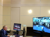 Президент находится "в бункере" с конца марта, проводя большинство мероприятий в режиме видеоконференции в подмосковной резиденции Ново-Огарево или в Кремле