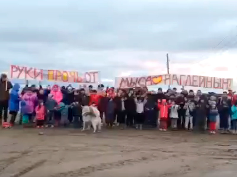 Коренные жители Чукотки протестуют против строительства на мысе Наглейнын, расположенном между селами Рыткучи и Айон, круглогодичного морского порта
