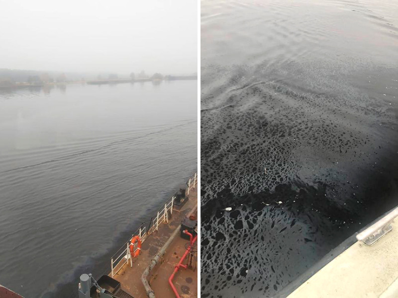 По предварительным данным, 14 октября в акватории реки Волги в районе порта Кимры обнаружено топливное пятно размером 50х100 м. Предположительно, сброс нефтехимических продуктов произошел с судна, которое в настоящее время устанавливается