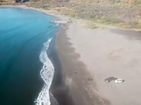 В Instagram министерства, где опубликовано видео с пляжа, утверждается, что он "совершенно чистый", а инспектора природного парка "Налычево" "ничего аномального" не зафиксировали
