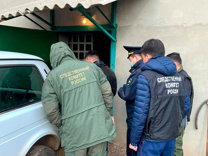 Разбойное нападение произошло на территории колбасного цеха в Сарпинском районе Калмыкии