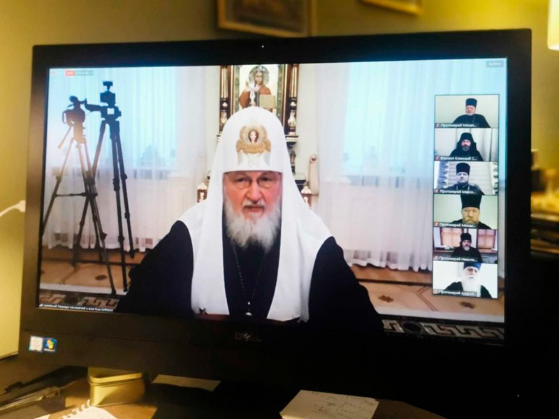 Патриарх Кирилл возглавил работу Епархиального собрания города Москвы