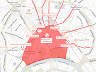 Ранее полиция опубликовала карту перекрытий в центре Москвы 31 января. С 8 утра на вход и выход будут закрыты 7 станций метро: "Александровский сад", "Охотный ряд", "Театральная", "Площадь Революции", "Кузнецкий мост", "Лубянка" и "Китай-город"
