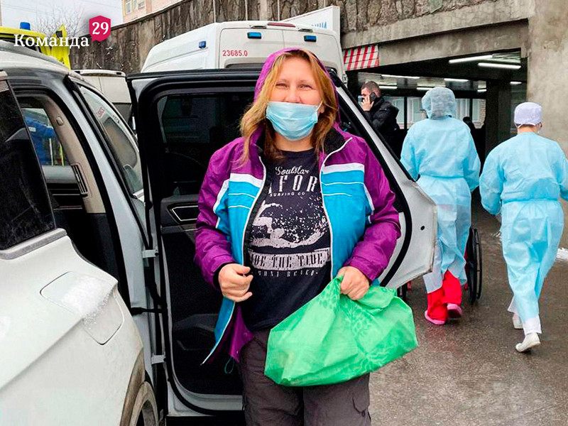 Маргариту Юдину, которую в прошлую субботу ударил в живот полицейский, выписали из больницы после повторной госпитализации