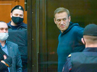 Алексей Навальный на заседании Московского городского суда, 2 февраля 2021 года