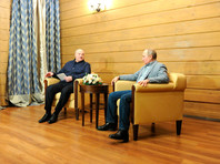 Владимир Путин и Александр Лукашенко, 22 февраля 2021 года