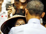 Одна из вьетнамских женщин-рэперов зачитала Обаме свои тексты. Американский лидер высоко оценил творчество девушки и высказался насчет рэп-культуры