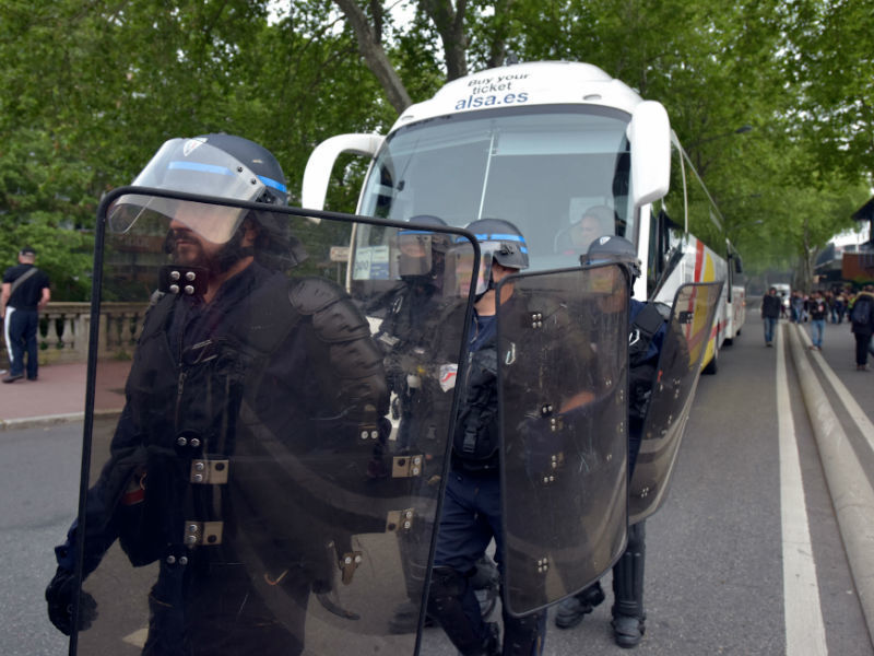 В Лионе отработали сценарий теракта перед матчем сборных Украины и Северной Ирландии на Евро-2016