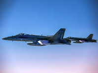 США посылали истребители-бомбардировщики F/A-18 в зону бомбежек российских ВКС в Сирии к иорданской границе