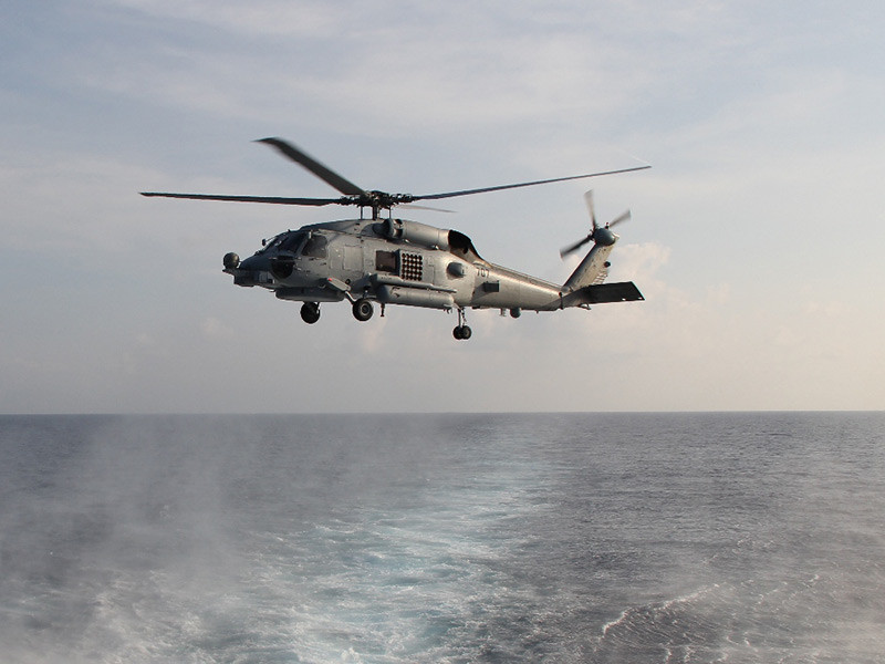 В США в штате Вирджиния потерпел крушение военный многоцелевой вертолет американских ВМС MH-60S