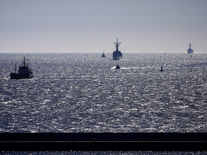 Эстонские моряки очищают море от мин для десанта НАТО