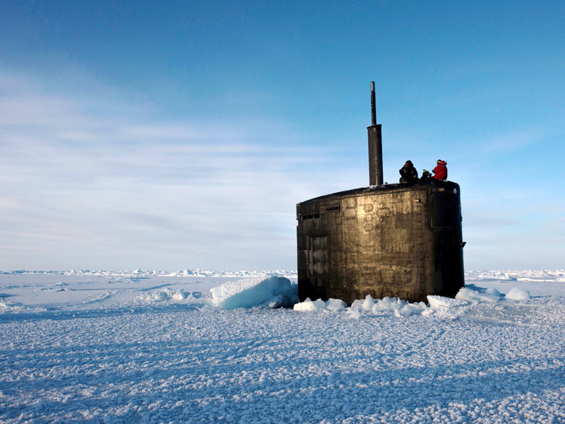 В марте в учениях в Арктике участвовали, помимо Военно-морских сил США, представители Канады, Норвегии и Великобритании