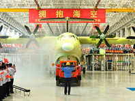 Китай создал самый большой в мире самолет-амфибию
