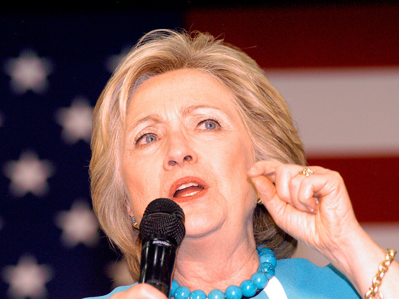 Хиллари Клинтон, претендент на выдвижение кандидатом в президенты США от Демократической партии