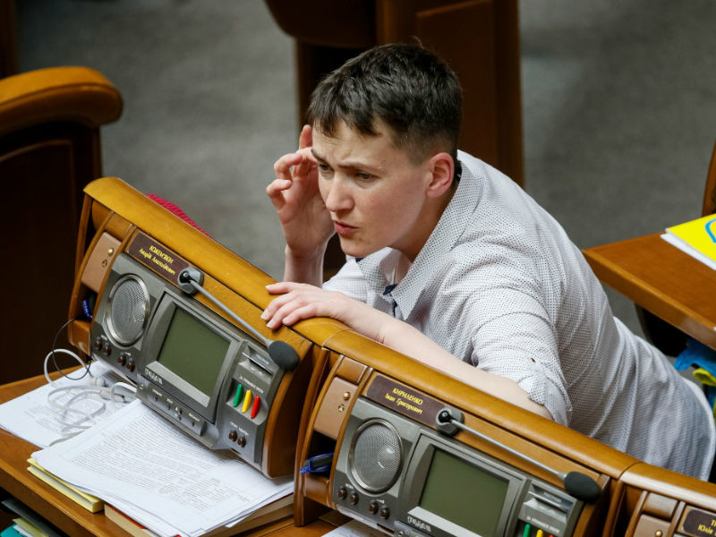 Савченко рассказала о намерении стать министром обороны Украины