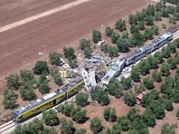 В Италии столкнулись два поезда: не менее 4 погибших