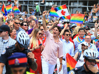 Джастин Трюдо первым из канадских премьер-министров посетил ЛГБТ-парад