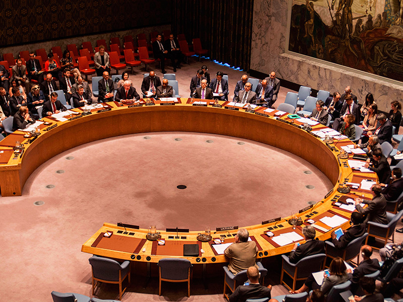В Совете Безопасности ООН по запросу Украины в четверг, 11 августа, прошло закрытое заседание, на котором обсуждалось возросшее напряжение между Украиной и Россией из-за сообщения ФСБ о подготовке украинскими военными терактов в Крыму