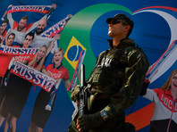Военнослужащий у "Русского дома" в Рио-де-Жанейро, 1 августа 2016 года