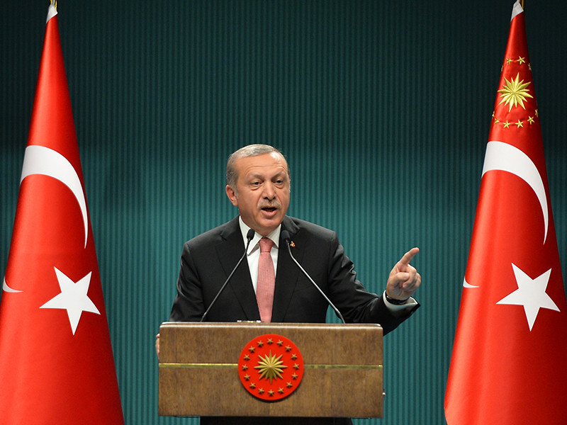 Эрдоган пообещал взять на себя половину расходов на строительство "Турецкого потока"