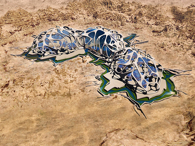 В американской пустыне Мохаве в ближайшее годы появятся прототипы марсианского города-поселения, которые будут созданы с помощью технологии 3D-печати