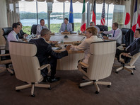 "Если, наконец, появится существенный прогресс на восточной Украине и на переговорах по перемирию в Сирии, партнеры по G7 готовы говорить об этом (возвращении в состав G8 - ) с Москвой", - сказал Штайнмайер