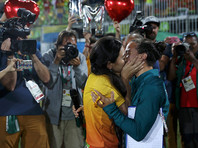 На Олимпиаде работница стадиона сделала предложение своей возлюбленной из регбийной сборной Бразилии
