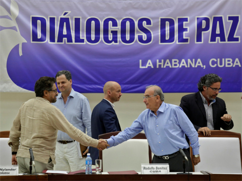 Колумбия и повстанцы из FARC успешно завершили мирные переговоры