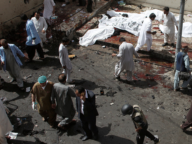 Взрыв прогремел в здании больницы пакистанского города Кветта (провинция Белуджистан) на юго-западе страны