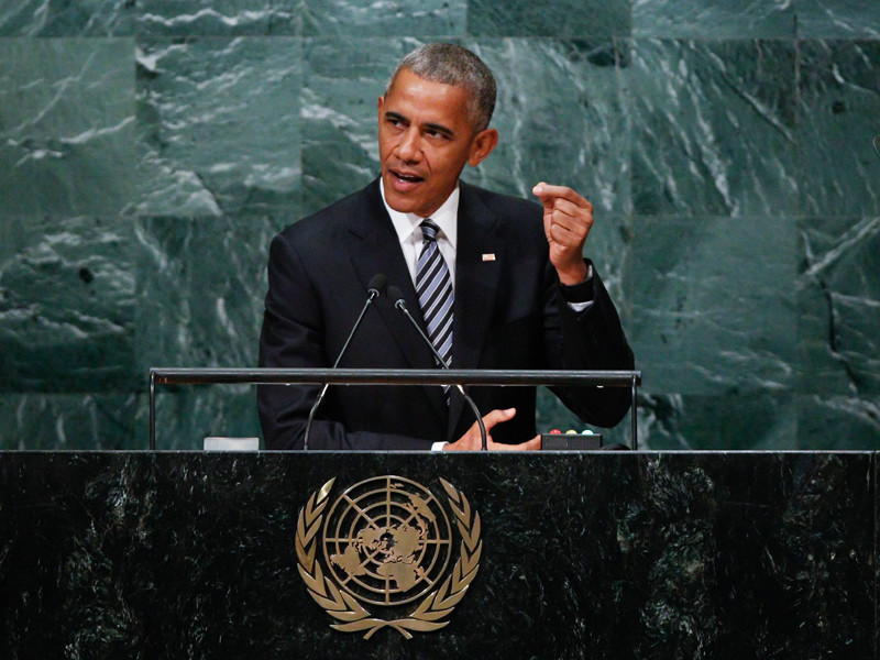 Барак Обама в последний раз выступил на сессии Генеральной ассамблеи ООН в Нью-Йорке в качестве президента США