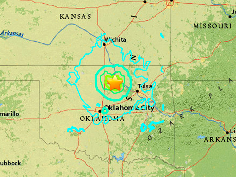 Оклахому потрясло землетрясение магнитудой 5,6 - сильнейшее с 2011 года