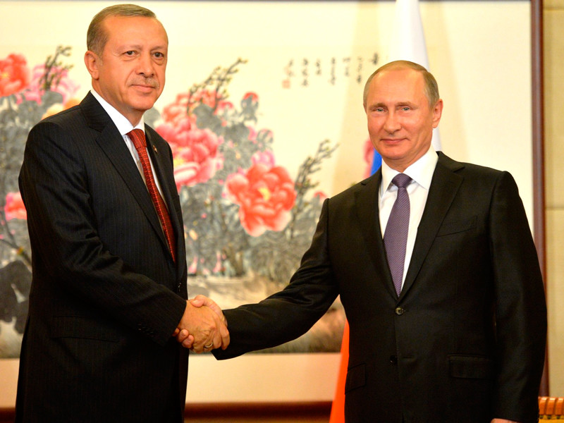 Путин в Ханчжоу выслушал благодарности Эрдогана за восстановление чартеров