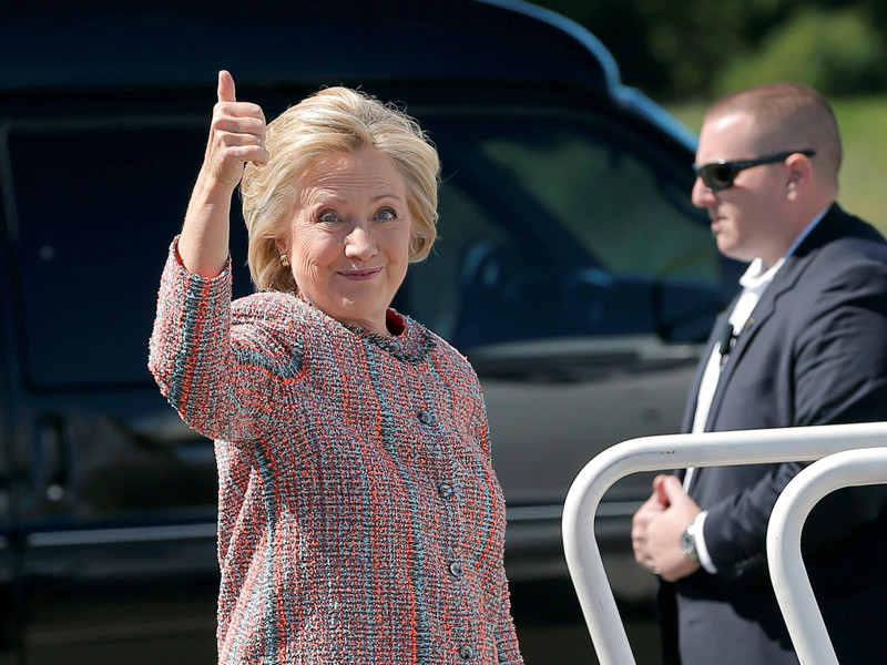 Хиллари Клинтон возобновила участие в предвыборной кампании