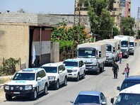 "Красный крест" отложил гуманитарные операции в четырех сирийских городах после обстрела гумконвоя