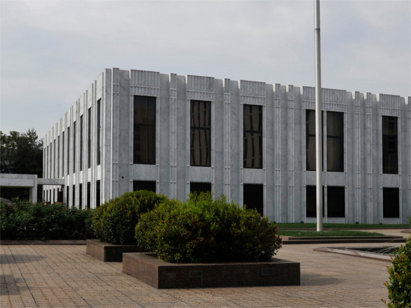 Здание посольства России в Вашингтоне, США