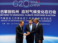 Президент США Барак Обама и председатель КНР Си Цзиньпин официально передали генеральному секретарю ООН Пан Ги Муну документы о ратификации двумя странами Парижского соглашения по климату