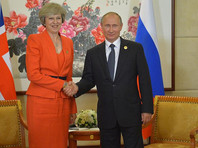Путин впервые встретился с новым премьером Великобритании