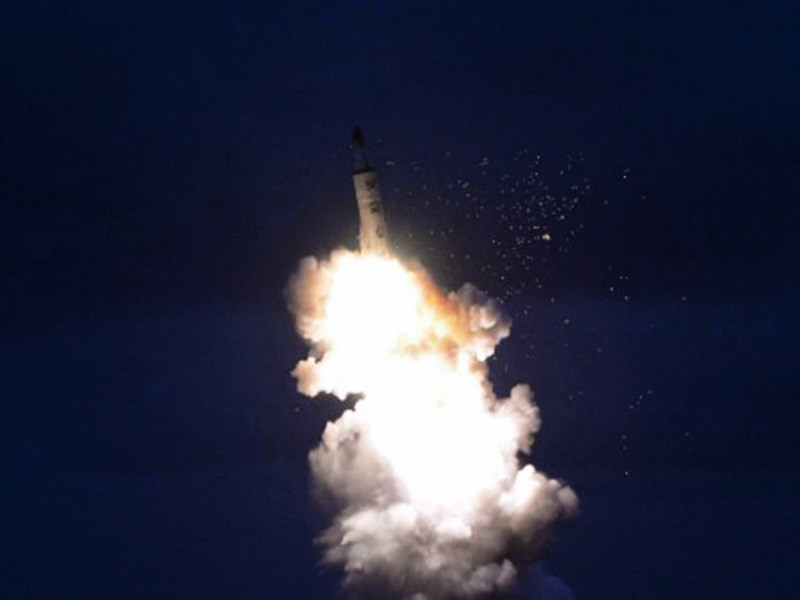 Стратегическое командование США сообщило о неудачной попытке КНДР запуска ракеты средней дальности "Мусудан" вблизи северокорейского Кусона