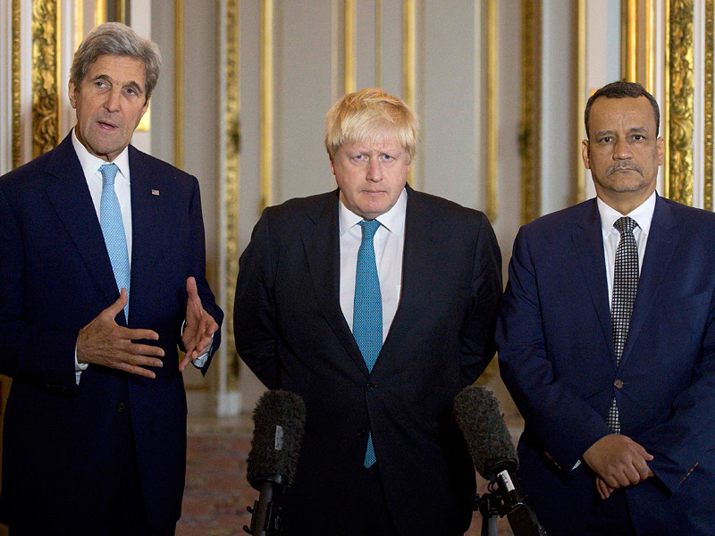 ООН, США и Британия призвали к немедленному перемирию в Йемене. Об этом заявили главы дипломатии двух стран Джон Керри и Борис Джонсон после встречи в Лондоне
