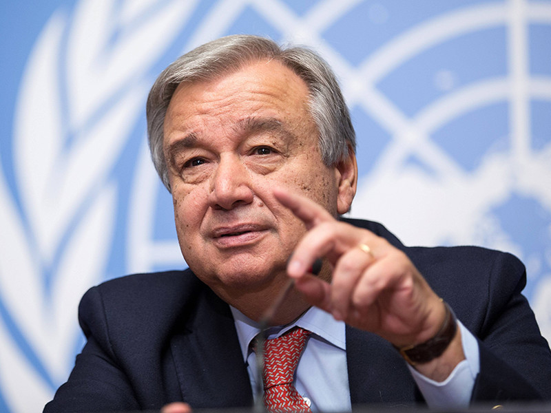 Совет Безопасности ООН единогласно выбрал верховного комиссара ООН по делам беженцев, 66-летнего португальца Антониу Гутерреша на пост генсекретаря ООН