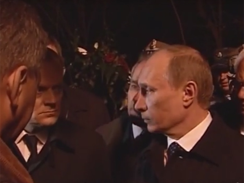 Министерство обороны Польши обнародовало на видеохостинге YouTube запись встречи бывшего премьер-министра страны Дональда Туска с Владимиром Путиным