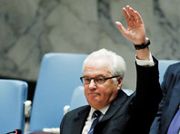 Постпред России при ООН Виталий Чуркин высказался против введения санкций в отношении Сирии по итогам обсуждения очередного доклада в Совбезе ООН