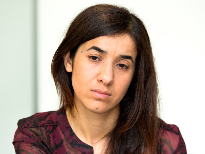 Езидка Надя Мурад, решившаяся публично рассказать о насильниках из ИГ, получила премию Гавела