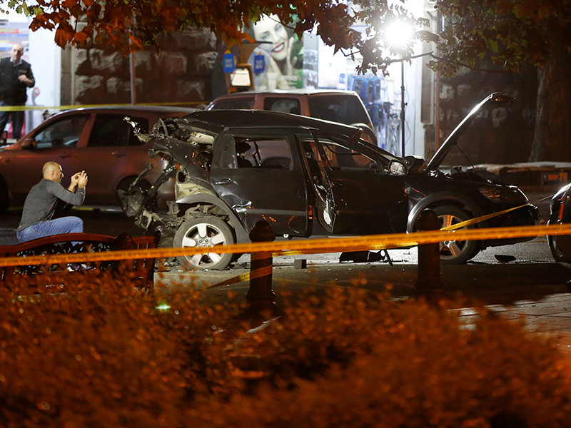 В центре Тбилиси у торгового центра "Пиримзе" вечером 4 октября была взорвана автомашина, принадлежащая депутату парламента от бывшей партии власти "Единое национальное движение" Гиви Таргамадзе