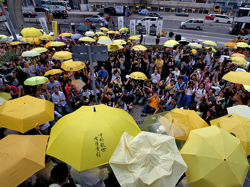 Организатор акции Occupy Central в Гонконге Джошуа Вонг был задержан властями Таиланда после прилета в страну