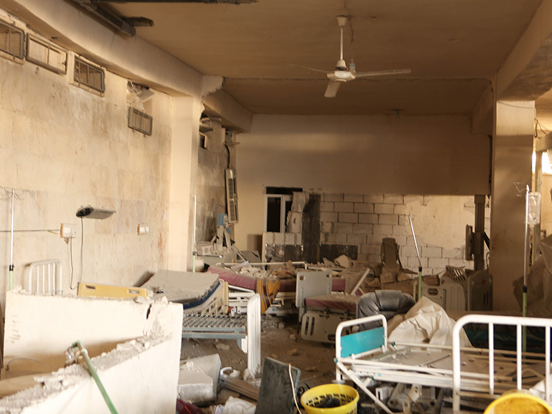 В Госдепе после перепалки с журналистами предоставили данные о разбомбленных больницах в Сирии