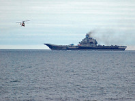 Российский истребитель разбился в Средиземном море после взлета с авианосца "Адмирал Кузнецов"